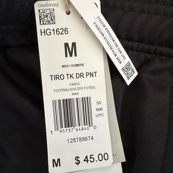 Adidas track pants never worn size medium - Picture 2 of 9